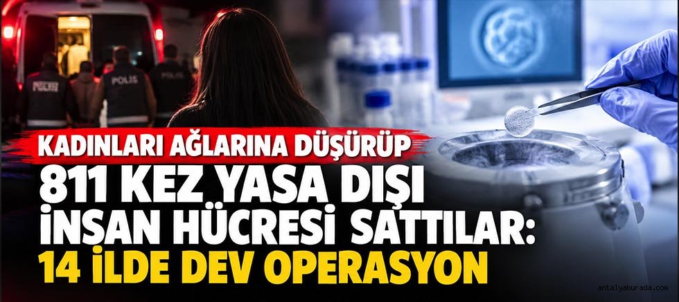 Kadınları Ağlarına Düşürüp Yumurtalarını Sattılar: 14 İlde Dev Operasyon