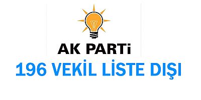 AK Parti^de 3 dönem kuralına takıldılar.