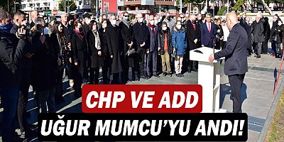 CHP ve ADD Uğur Mumcu'yu andı!