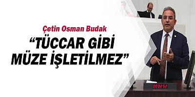 Çetin Osman Budak: Tüccar gibi müze işletilmez!